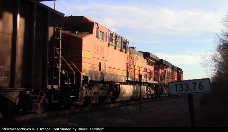 BNSF coal train